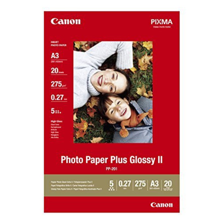 Canon PP201 fotópapír, 20ív, 260g, A/3