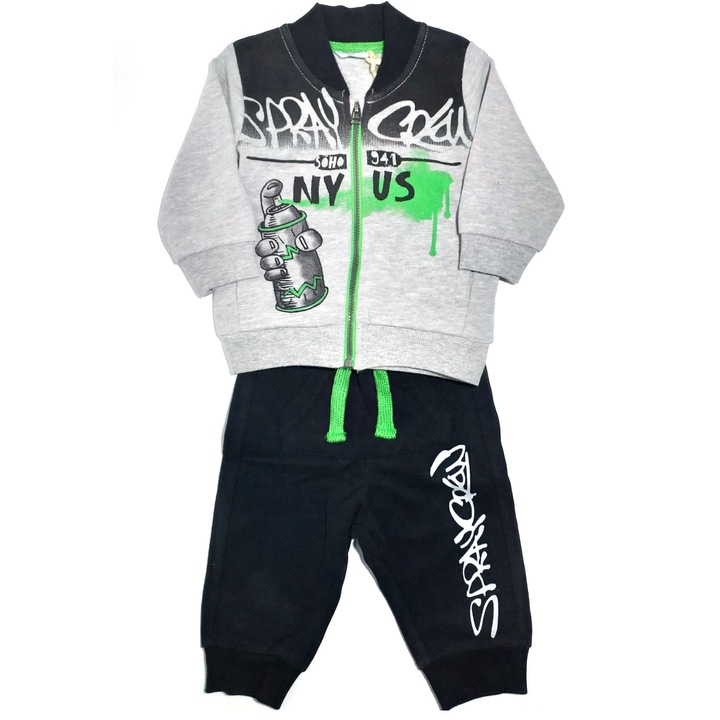 Trening Sarabanda pentru baieti 6 luni, Bluza / pantaloni