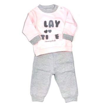 Set 2 piese fete 12-18 luni, Bluza maneca lunga / pantaloni Set 2 piese fete 12-18 luni, Bluza maneca lunga / pantaloni