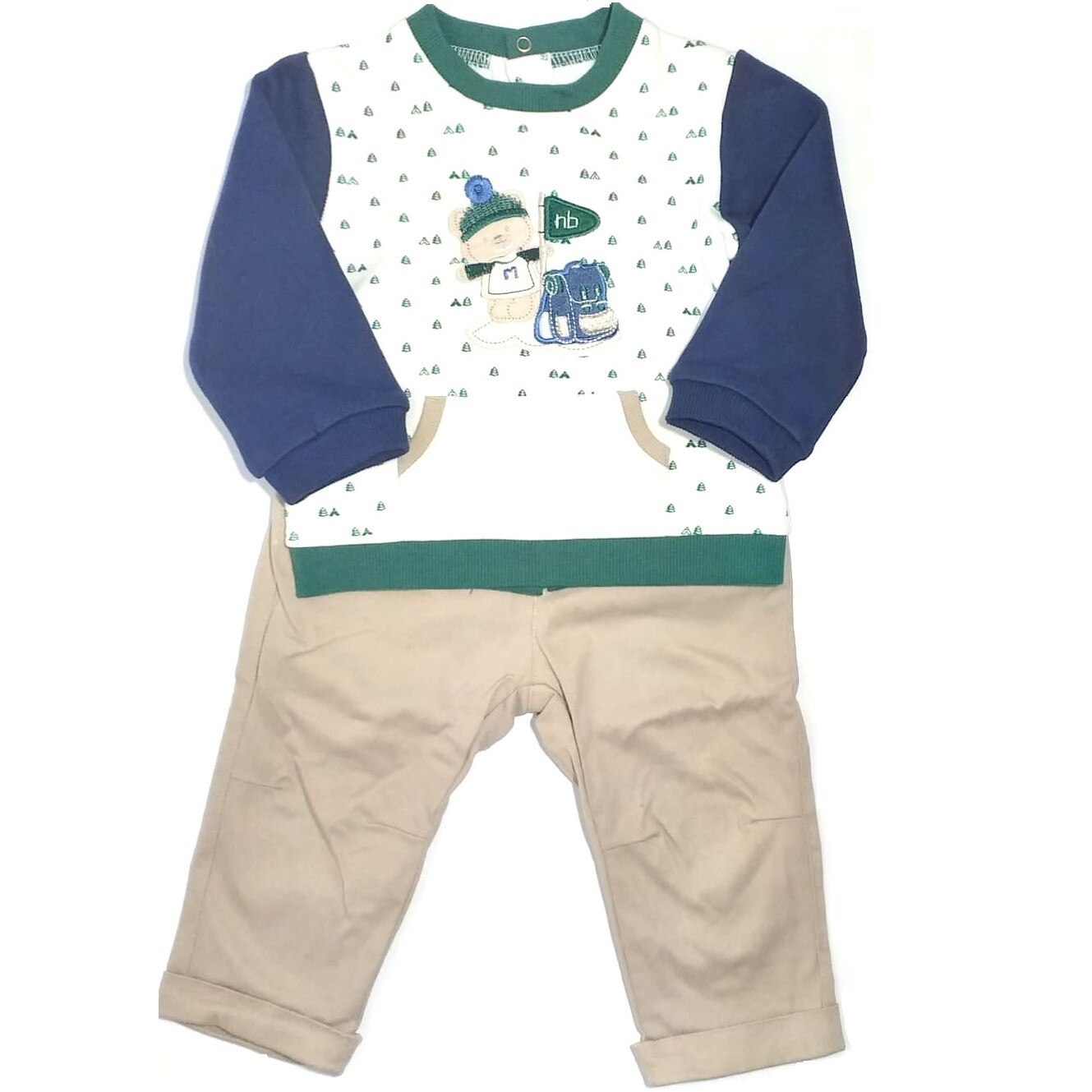 Compleu 2 piese Mayoral pentru baieti 4 - 6 luni, Bluza / pantaloni