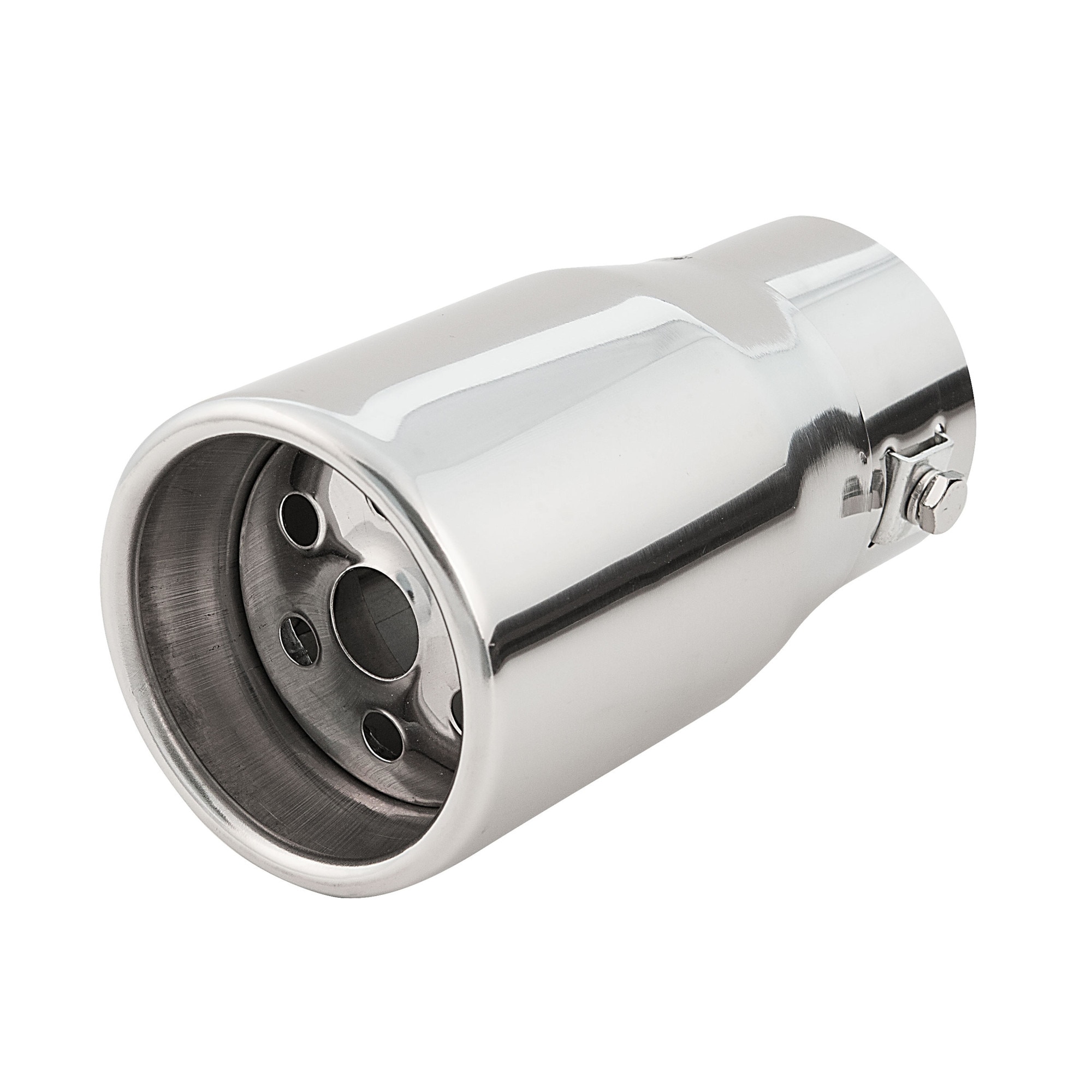 Ornament 4cars pentru teava de esapament, design cromat, diametru de 76mm