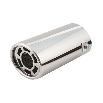 Ornament 4cars pentru teava de esapament, design cromat gri metalizat, 85 x 66mm Ornament 4cars pentru teava de esapament, design cromat gri metalizat, 85 x 66mm