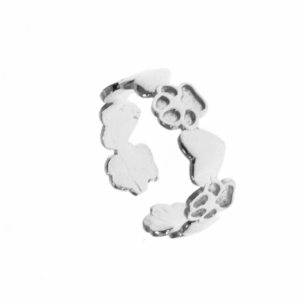Inel argint 925 placat cu rodiu, Love Pets - IJOO