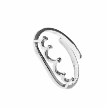 Inel IJOO, din argint 925 placat cu rodiu - Princess Silver Crown Inel IJOO, din argint 925 placat cu rodiu - Princess Silver Crown