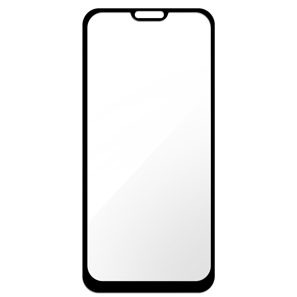 Folie Sticla Lemontti Full Fit pentru Nokia 6.1 Plus / Nokia X6, Negru