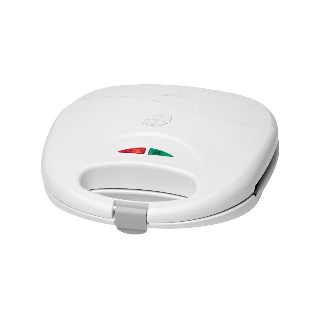 Sandwichmaker Clatronic ST3477, 750 W, Placi non-stick, Alb