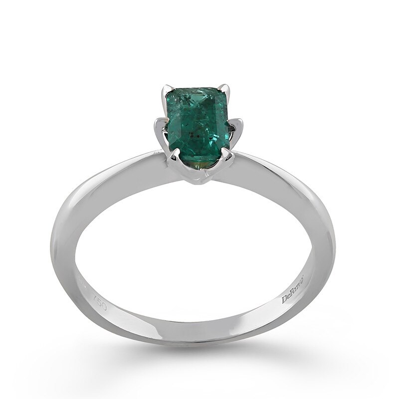 Inel Deruvo Aur 18k Smarald, 49 R35237B-EM049W