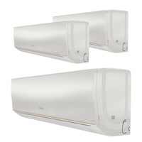 sistem aer conditionat gree pentru 3 incaperi multisplit unitate exterioara de 24000 btu unitati interioare 2x9000  12000 btu model bora a5 refrigerant r32 clasa aa inverter  ansamblu asimetric de amortizoare vibrazerro rx60xl imagen 6_0_
0