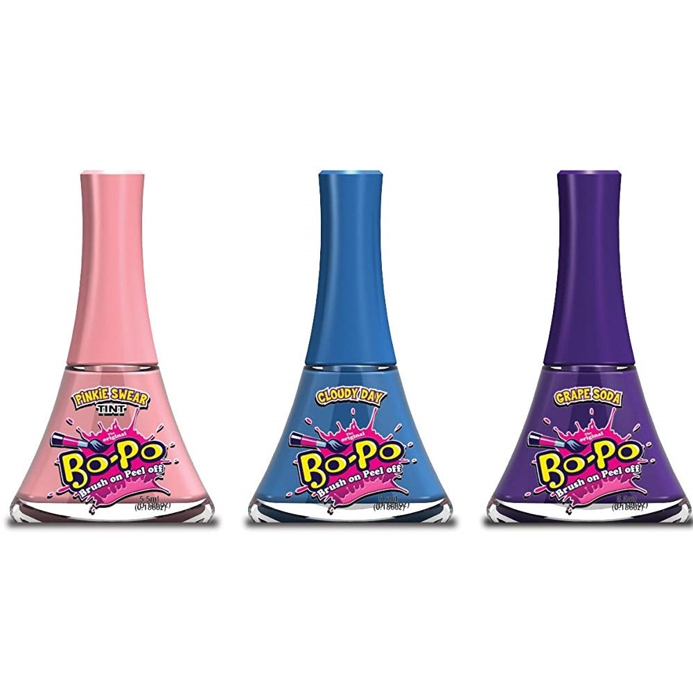 Set 3 Oje Bo-Po, Pinkie Swear, Cloudy Day si Grape Soda