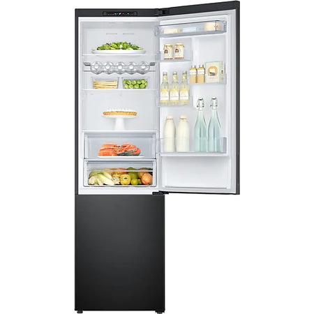 Combina frigorifica Samsung RB37J501MB1/EF , 353 l, Clasa A+++, Full No Frost, Compresor Digital Invertor, All Around Cooling, SpaceMax Technology, H 201 cm, Antracit