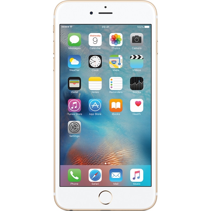 Telefon mobil Apple iPhone 6S Plus, 64GB, Gold