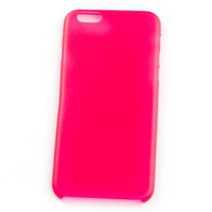 Кейс за iPhone 6, Червен ултра тънък, пластмасов