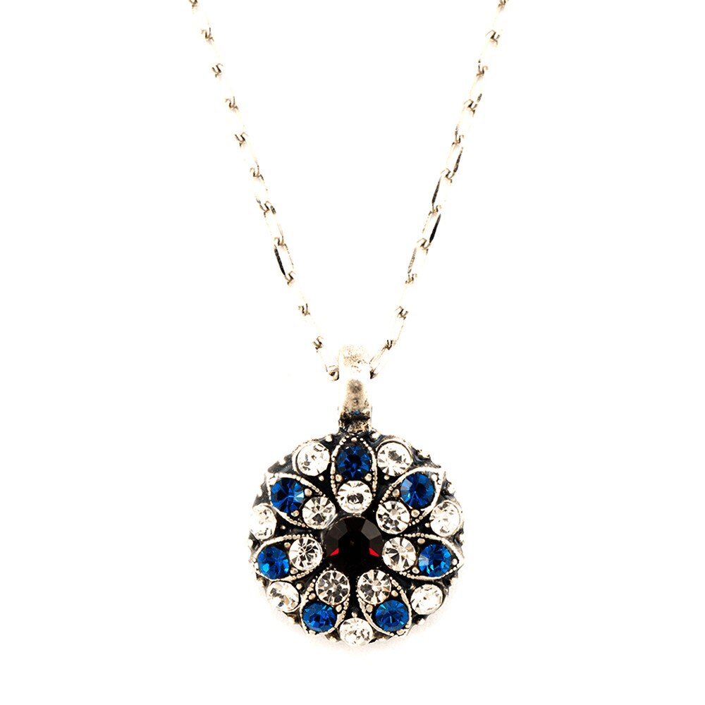 Pandantiv cu lant placat cu Argint 925, Cristale, Guardian Angel by Roxannes - Mariana Jewellery
