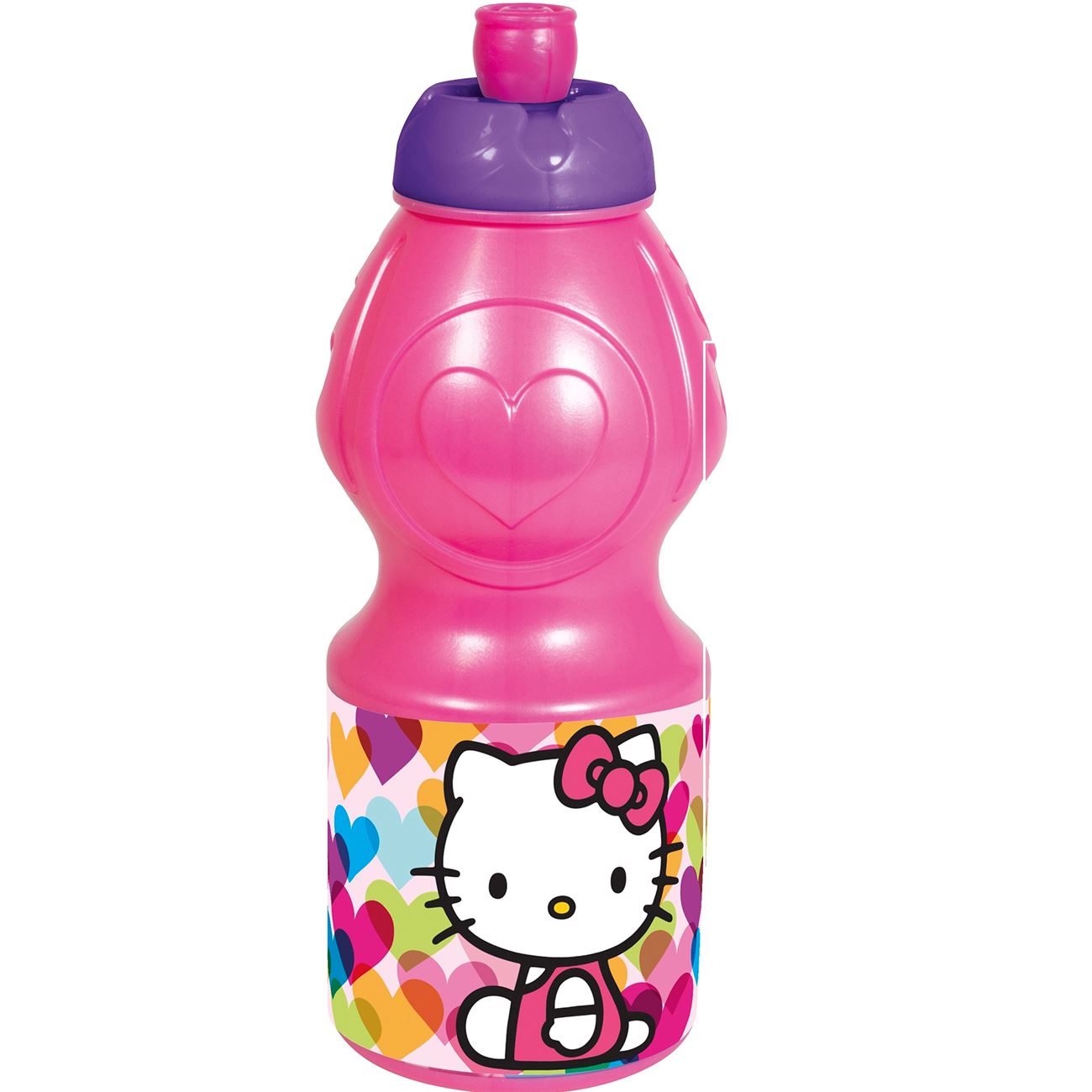 Sticla pentru copii, din plastic, 400 ml, Hello Kitty