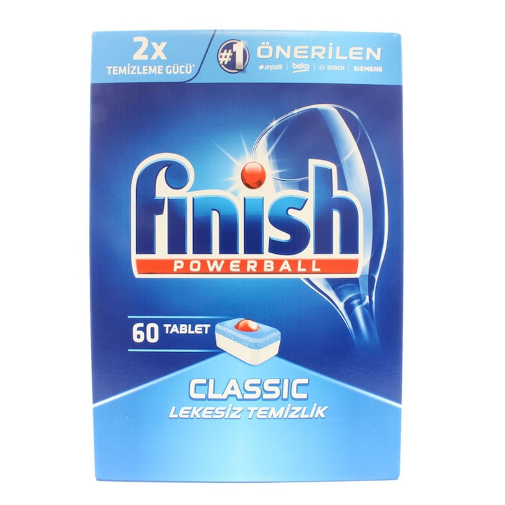 Finish mosogatógép tabletta, klasszikus 60 darab
