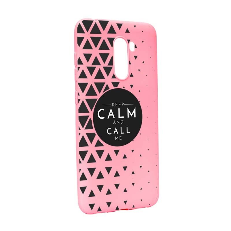 Husa Xiaomi PocoPhone F1, Silicon, Keep Calm P2