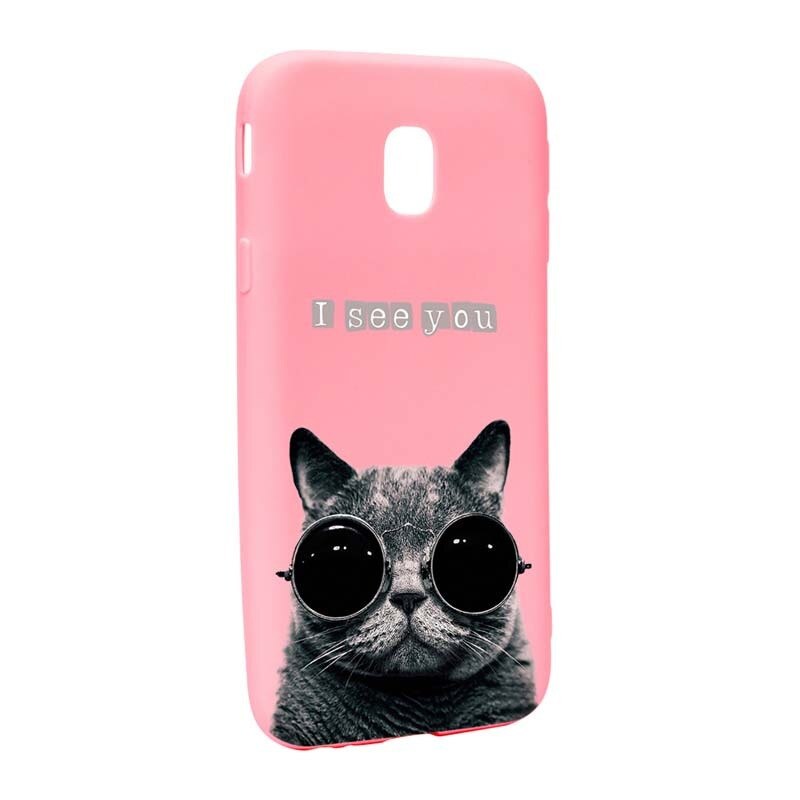 Husa Samsung Galaxy J7 2017, Silicon, I See you P9