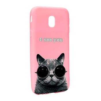 Husa Samsung Galaxy J3 2018, Silicon, I See you P9 Husa Samsung Galaxy J3 2018, Silicon, I See you P9