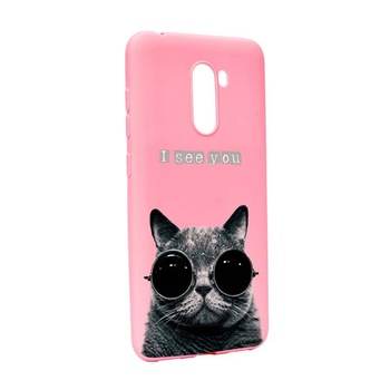 Husa Xiaomi PocoPhone F1, Silicon, I See you P9 Husa Xiaomi PocoPhone F1, Silicon, I See you P9