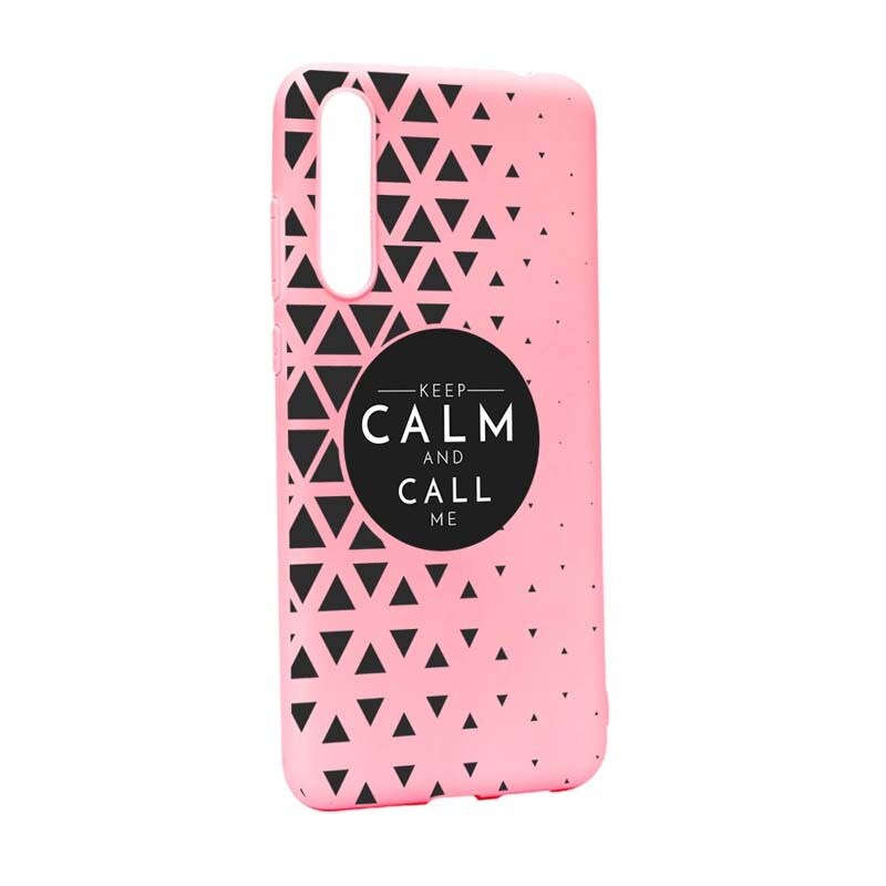 Husa Huawei P20, Silicon, Keep Calm P2