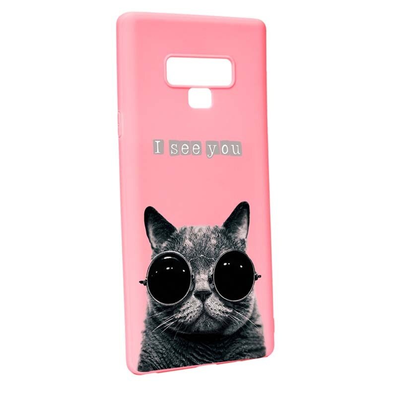 Husa Samsung Galaxy Note 9, Silicon, I See you P9