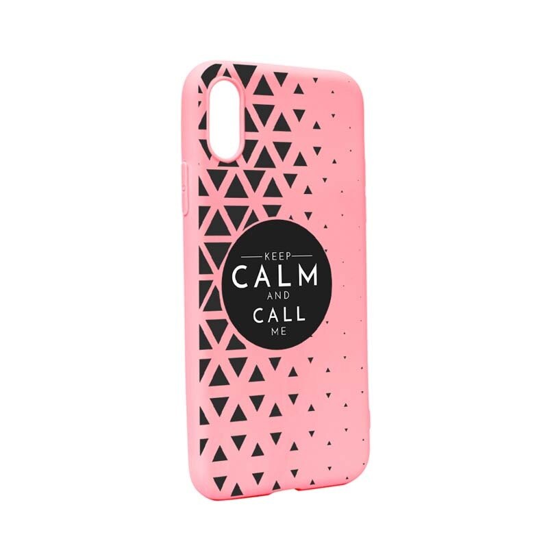 Husa Apple iPhone XS Max, Silicon, Keep Calm P2