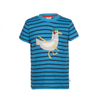 Tricou „Pico hipster”, bumbac organic, albastru, copii 3 - 4 ani Tricou „Pico hipster”, bumbac organic, albastru, copii 3 - 4 ani