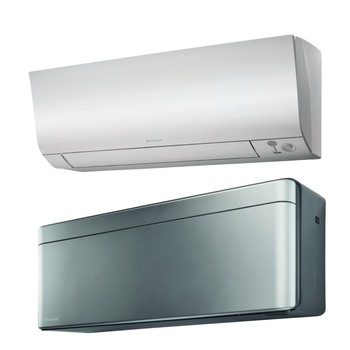 Sistem aer conditionat Daikin pentru 2 incaperi, multisplit, capacitate 4,00 kW, 7000 btu Stylish Silver + 7000 btu Perfera, Refrigerant R32, clasa A+++/A++, Bluevolution Inverter + ansamblu asimetric de amortizoare VibraZerro RX60XL Sistem aer conditionat Daikin pentru 2 incaperi, multisplit, capacitate 4,00 kW, 7000 btu Stylish Silver + 7000 btu Perfera, Refrigerant R32, clasa A+++/A++, Bluevolution Inverter + ansamblu asimetric de amortizoare VibraZerro RX60XL