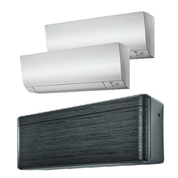 Sistem aer conditionat Daikin pentru 3 incaperi, multisplit, capacitate 4,00 kW, 12000 btu Stylish Blackwood + 2x7000 btu Perfera, Refrigerant R32, clasa A+++/A++, Bluevolution Inverter + ansamblu asimetric de amortizoare VibraZerro RX60XL Sistem aer conditionat Daikin pentru 3 incaperi, multisplit, capacitate 4,00 kW, 12000 btu Stylish Blackwood + 2x7000 btu Perfera, Refrigerant R32, clasa A+++/A++, Bluevolution Inverter + ansamblu asimetric de amortizoare VibraZerro RX60XL
