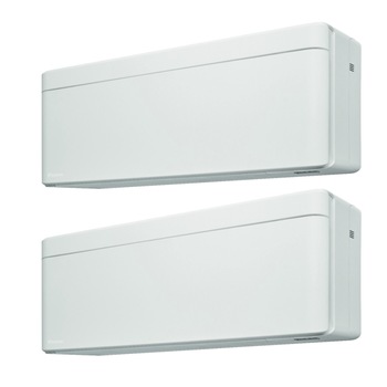 Sistem aer conditionat Daikin pentru 2 incaperi, multisplit, capacitate 5,00 kW, 9+12000 btu Stylish White, Refrigerant R32, clasa A+++/A++, Bluevolution Inverter + ansamblu asimetric de amortizoare VibraZerro RX60XL Sistem aer conditionat Daikin pentru 2 incaperi, multisplit, capacitate 5,00 kW, 9+12000 btu Stylish White, Refrigerant R32, clasa A+++/A++, Bluevolution Inverter + ansamblu asimetric de amortizoare VibraZerro RX60XL