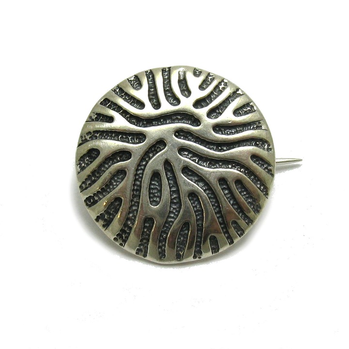 Brosa dama, Empress, Argint, Argintiu