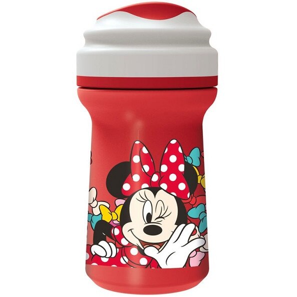 Pahar, Minnie Mouse, rosu, 310 ml