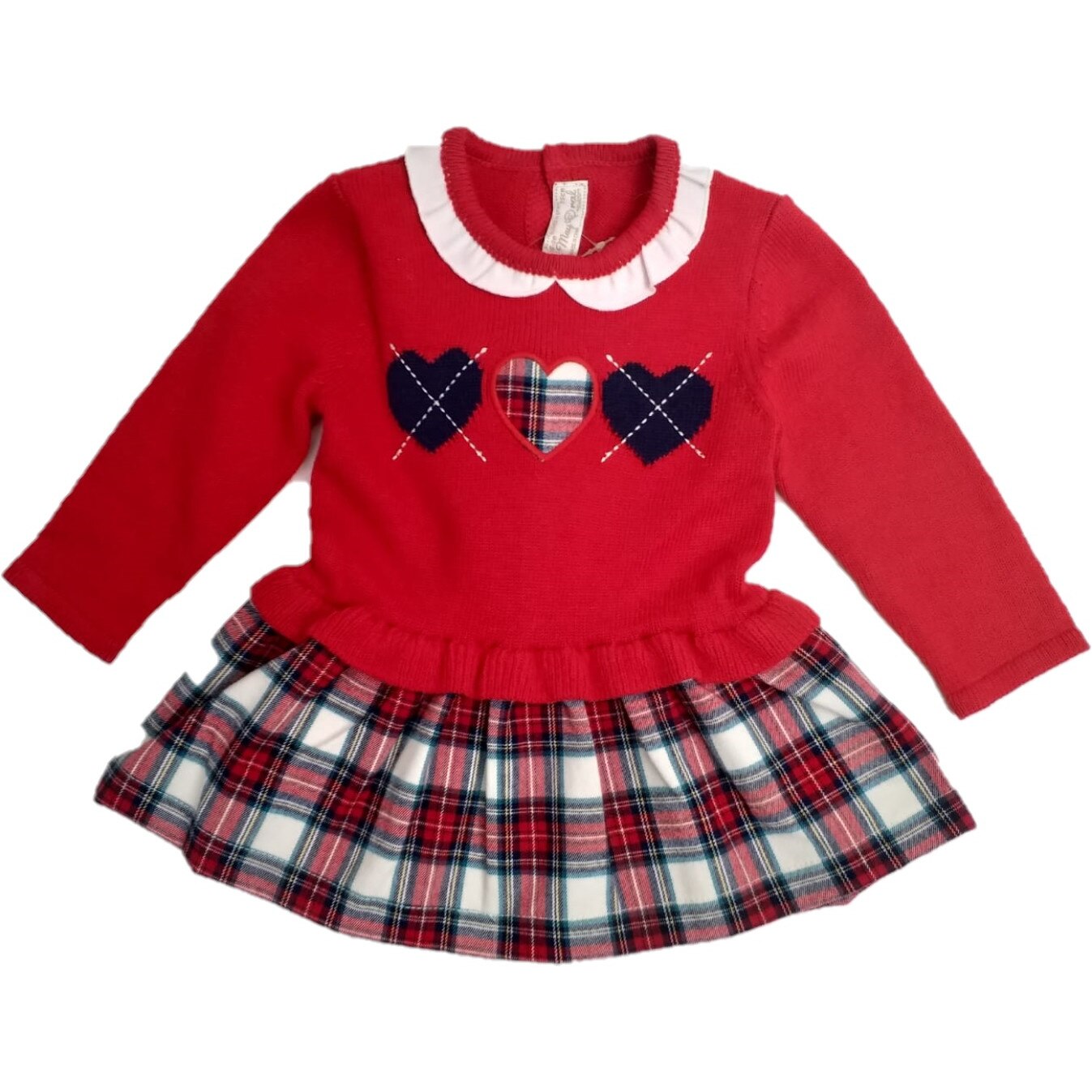 Rochie tricotata Mayoral, fete 6 - 9 luni, maneca lunga