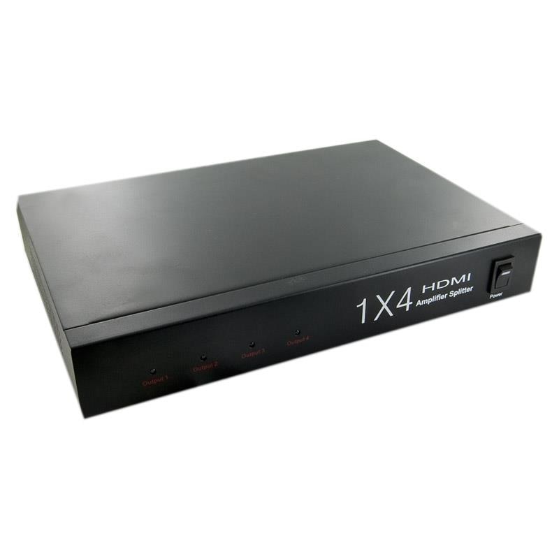 Splitter HDMI 4World, 1x4, HDMI 1.3b