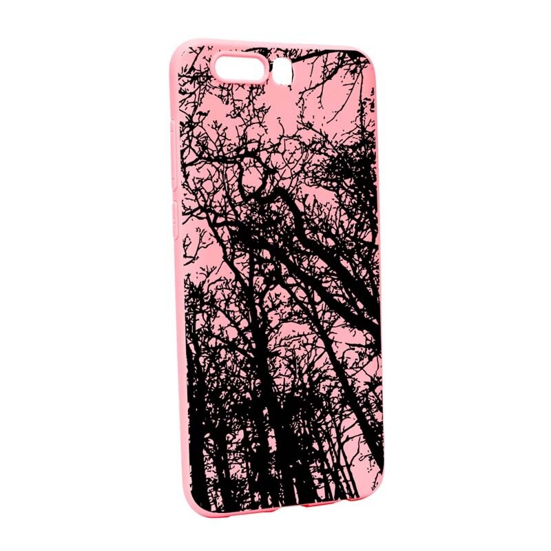 Husa Huawei Honor 9, Silicon, Forest P14