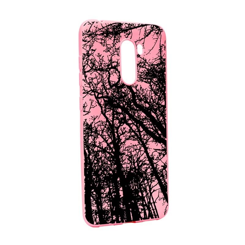 Husa Xiaomi PocoPhone F1, Silicon, Forest P14