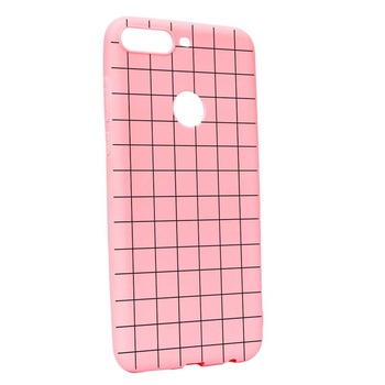 Husa OnePlus 5T, Silicon, Grid P15 Husa OnePlus 5T, Silicon, Grid P15