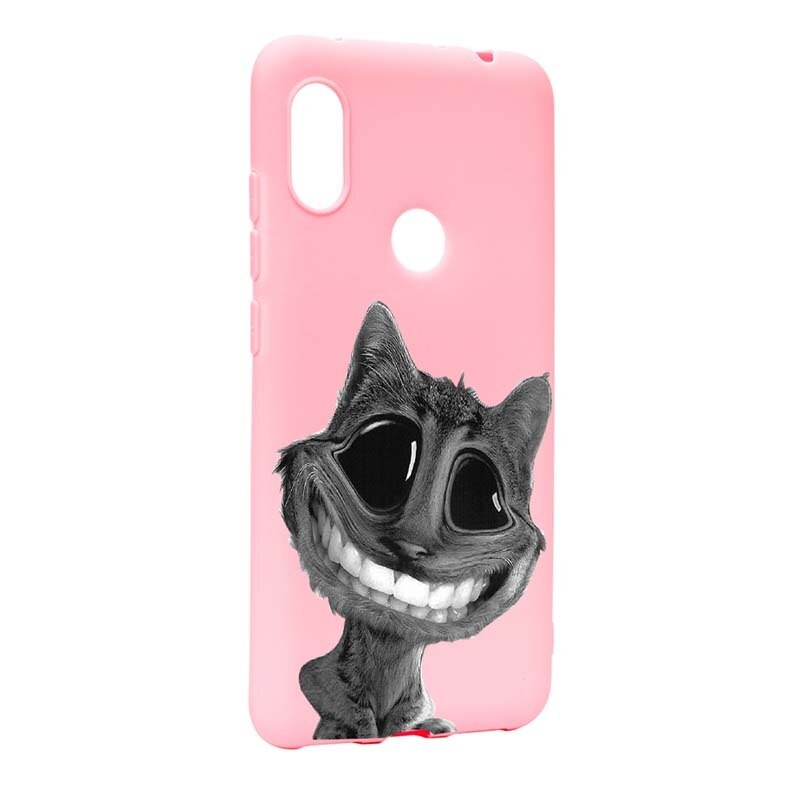 Husa Xiaomi Redmi Note 6 Pro, Silicon, Crazy Cat P20