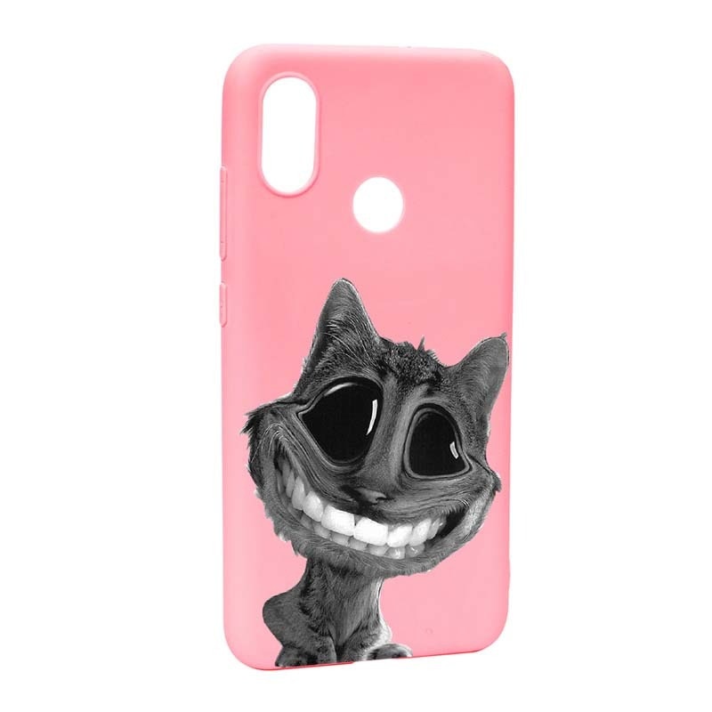 Husa Xiaomi Mi 8, Silicon, Crazy Cat P20