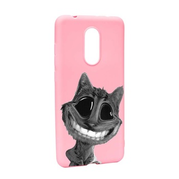 Husa Xiaomi Redmi Note 5 / Redmi 5 Plus, Silicon, Crazy Cat P20 Husa Xiaomi Redmi Note 5 / Redmi 5 Plus, Silicon, Crazy Cat P20