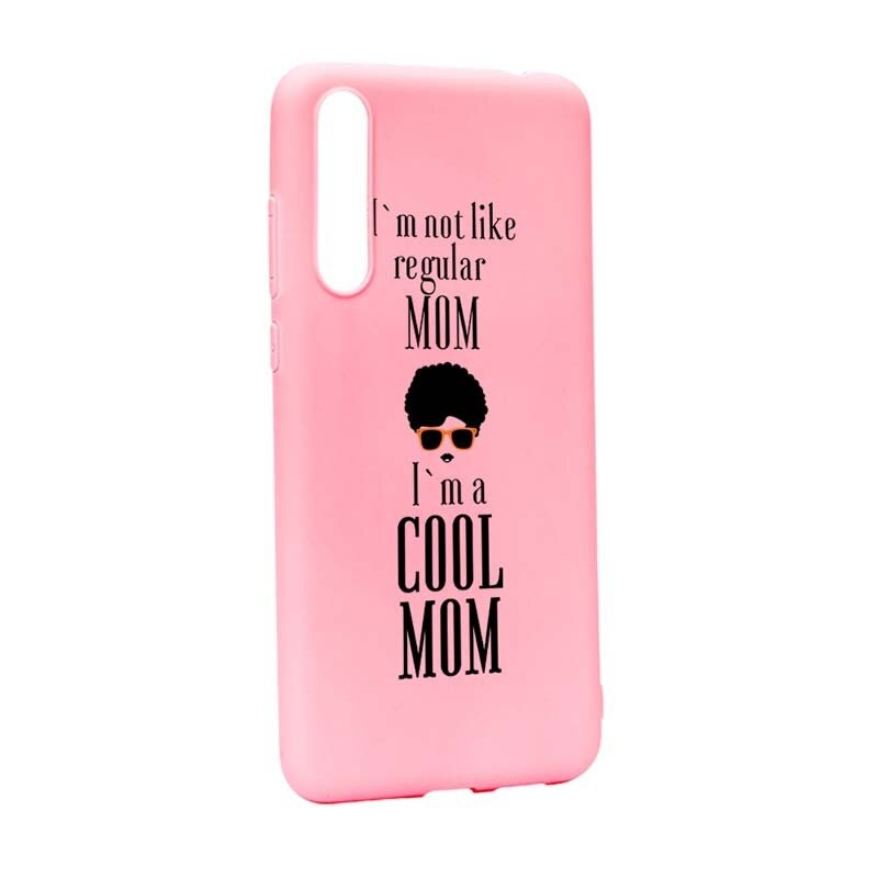 Husa Huawei P20, Silicon, Cool Mom P19