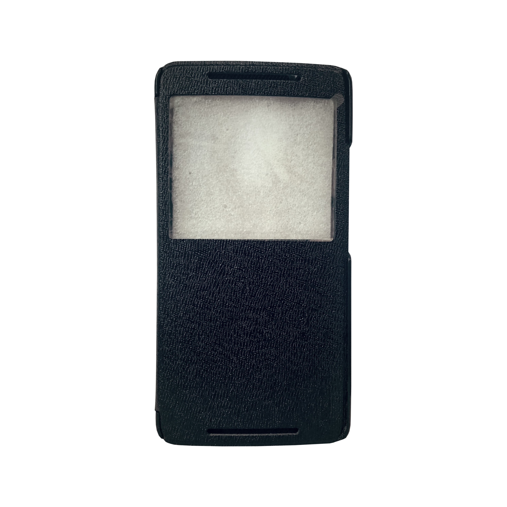 Husa Flip Carte Book Rock Excel S-View HTC One Max Negru