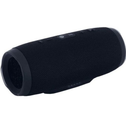 Boxa Portabila Charge SuperSound, Waterproof, Conectivitate Bluetooth, AuX In, Port USB, Acumulator Reincarcabil, Design Modern, Negru