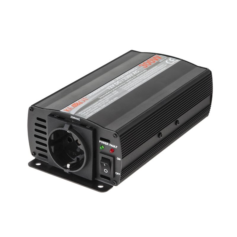 Invertor tensiune KEMOT 12V/230V 300W pentru masina, Z1464