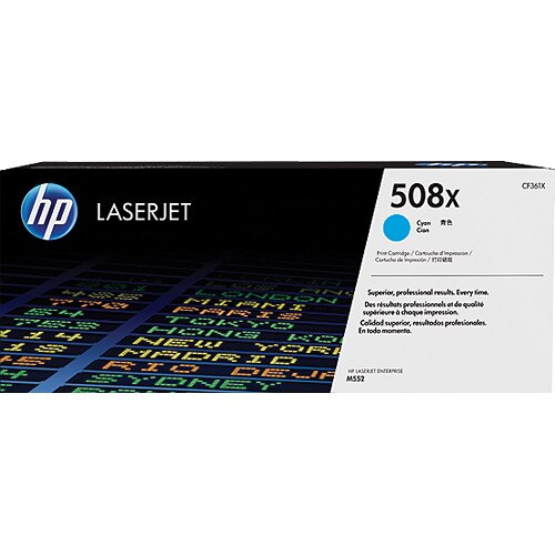 Toner HP LaserJet 508X High Yield, Cyan