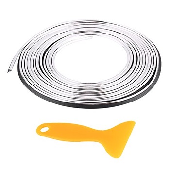 Banda Decorativa Auto Interior / Exterior , gri, 5 metru Banda Decorativa Auto Interior / Exterior , gri, 5 metru