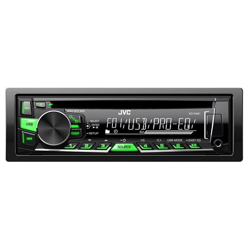 Radio player FM auto JVC OD-659, 50W x 4, MOS-FET, Bluetooth, USB, AUX-In