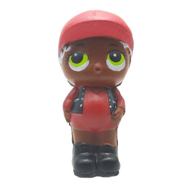 Jucarie Squishy, parfumata (14 cm), papusica LOL, Freddy