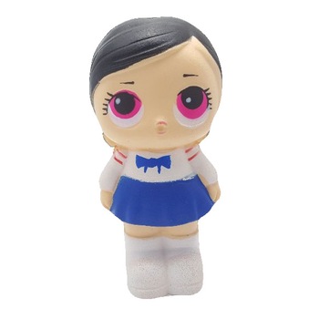 Jucarie Squishy, parfumata (14 cm), papusica LOL, Ginny Jucarie Squishy, parfumata (14 cm), papusica LOL, Ginny