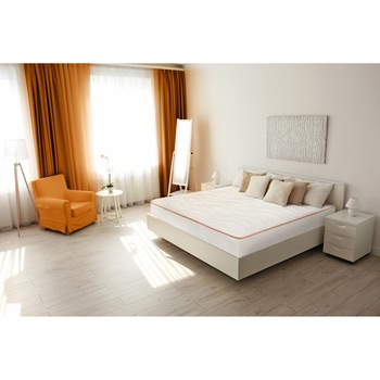 Saltea ortopedica, Green Future, Orange Line, 160x190x18 cm, spuma poliuretanica, antialergica, anatomica, ferma Saltea ortopedica, Green Future, Orange Line, 160x190x18 cm, spuma poliuretanica, antialergica, anatomica, ferma